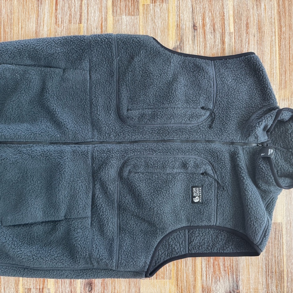 Mountain Hardwear Gray Fleece Vest